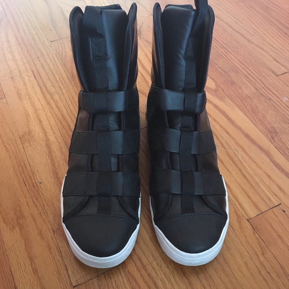 RARE adidas high top sneakers